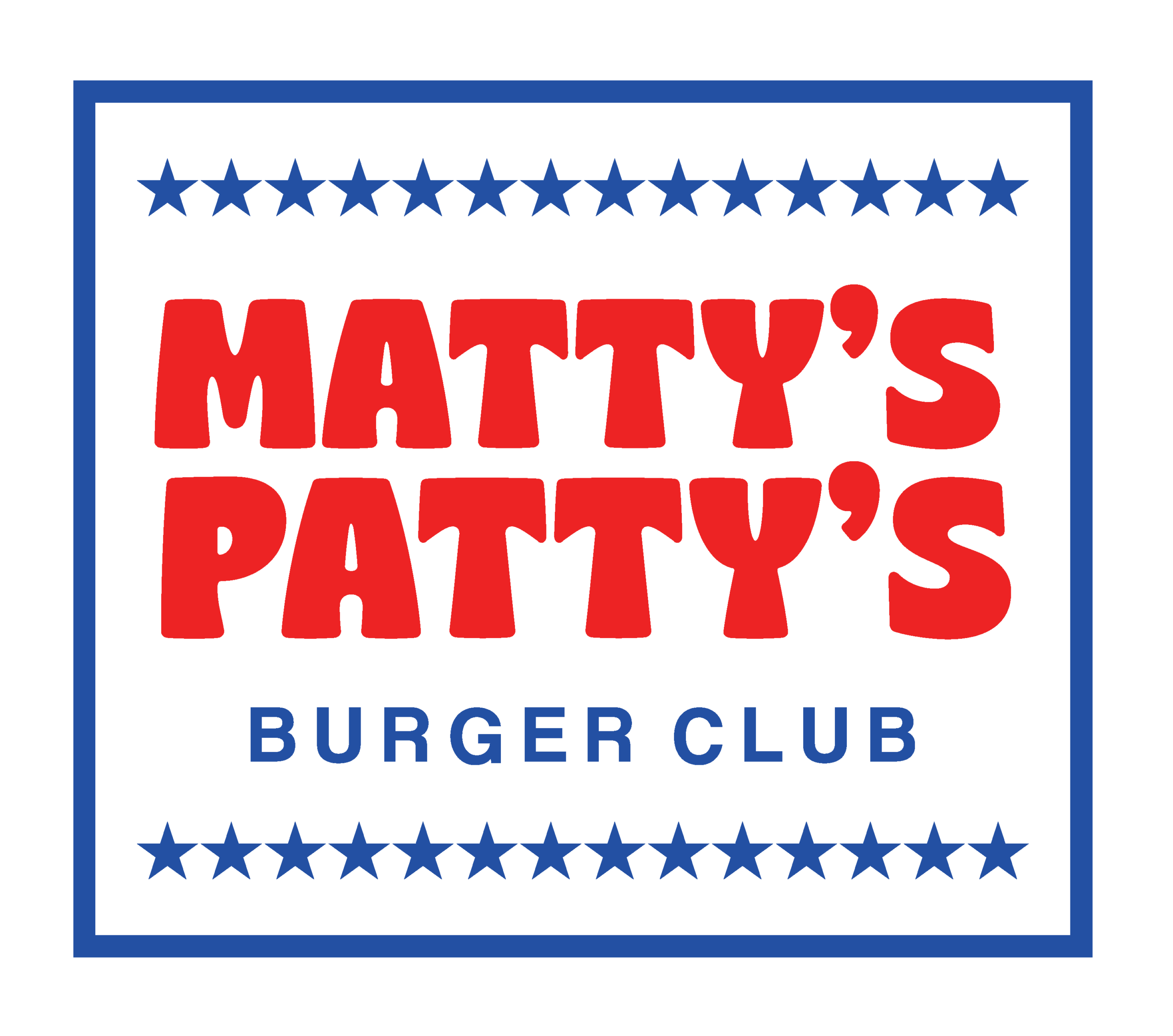Matty's Patty's Burger Club Logo